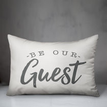 Be our best sale guest lumbar pillow